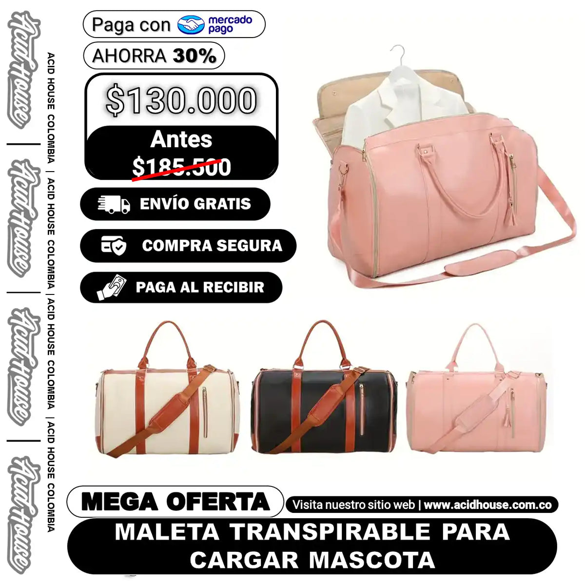 MALETA DE VIAJE PLEGABLE