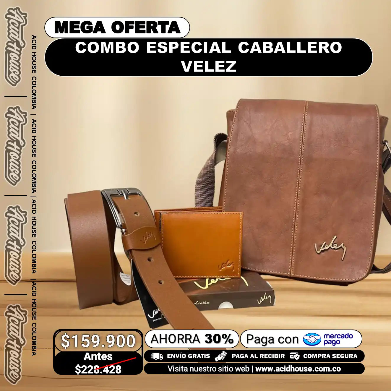 COMBO ESPECIAL CABALLERO MARCADO VELEZ