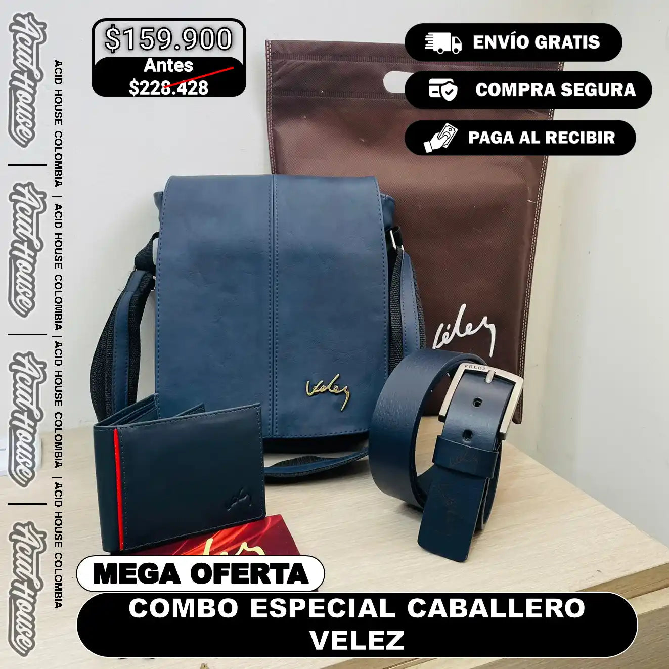 COMBO ESPECIAL CABALLERO MARCADO VELEZ